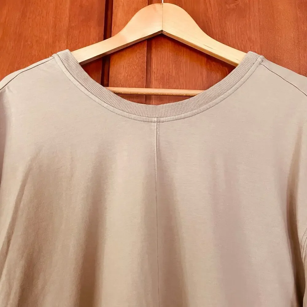 Free People Movement Hot Shot Tee Romper Mocha Latte Size Large